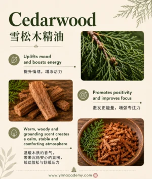 Cedarwood EO（雪松 / 雪松木）香调香氛